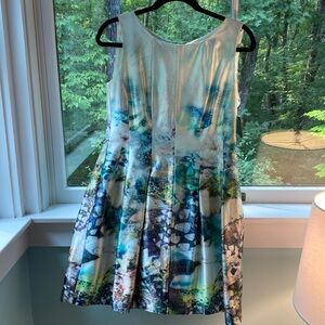 NWT Zara Printed Cocktail Dress